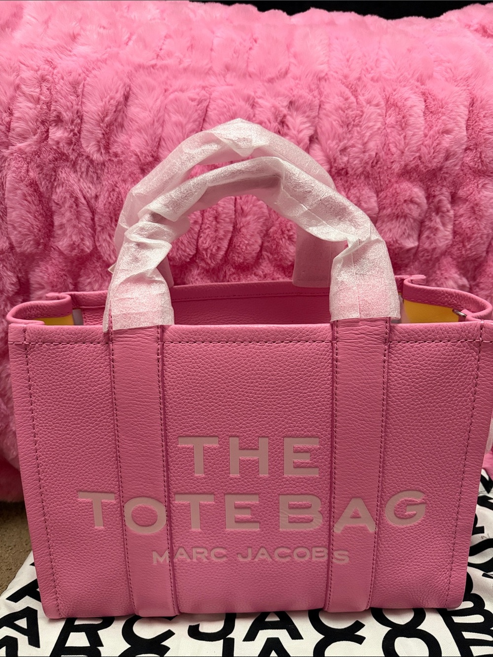 Marc Jacobs Petal Pink 'The Tote Bag' Leather Tote